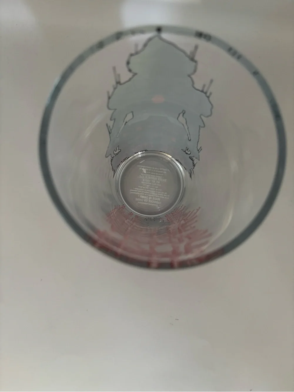 Official IT Chapter Two 16 oz glass tumbler by Silver Buffalo.